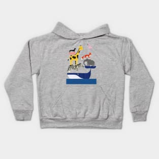 Animal Party Kids Hoodie